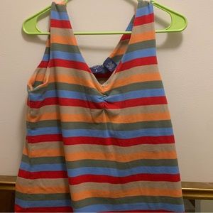 Mountain Lake tank top retro colors size large